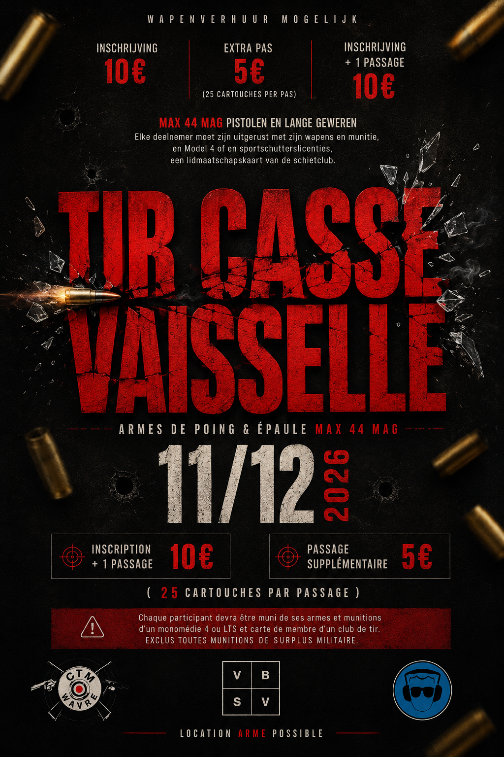 Tir Casse-Vaisselle