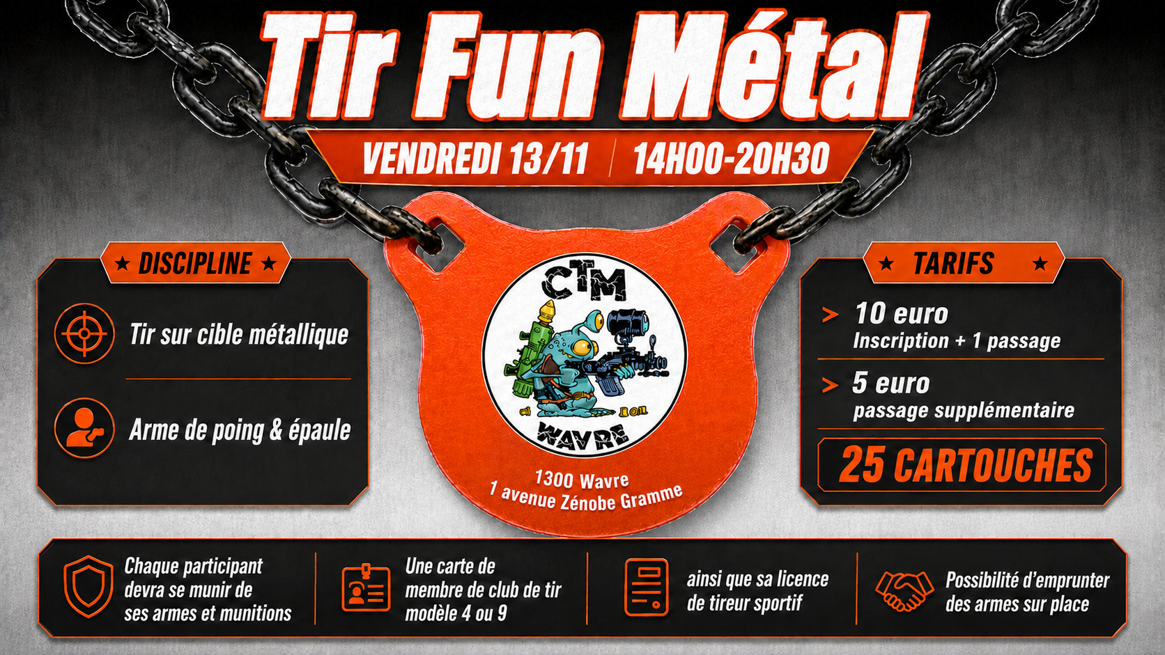 Tir Fun Métal